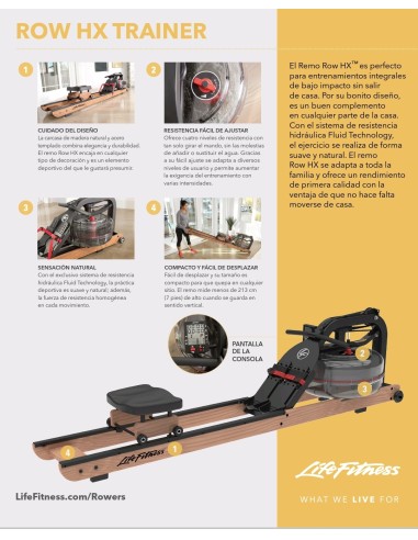 REMO LIFE FITNESS HX NEW