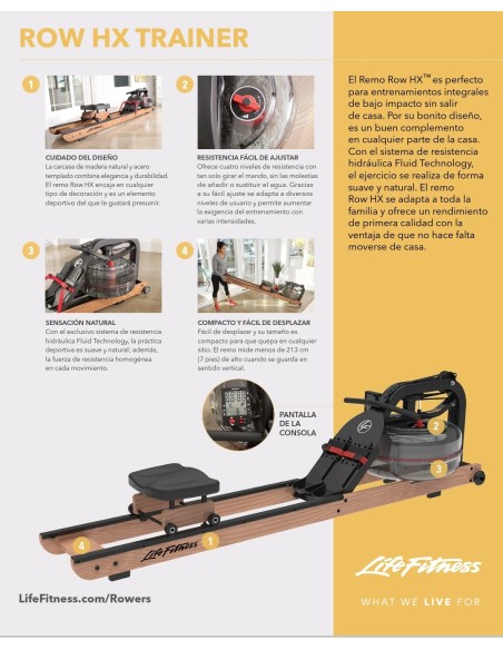 REMO LIFE FITNESS HX NEW