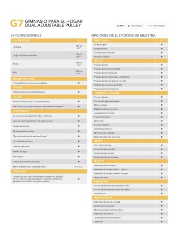 Home Gym Life Fitness G7 + banco GADJ