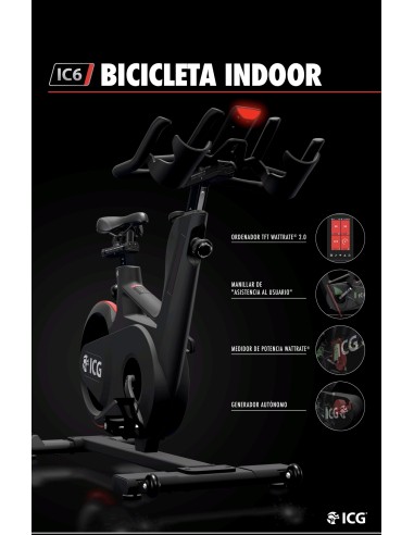 Bicicleta indoor Life Fitness IC6 2.0