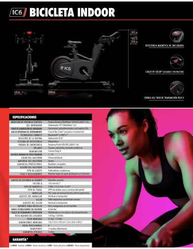Bicicleta indoor Life Fitness IC6 2.0