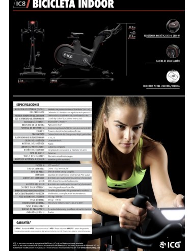 Bicicleta indoor Life Fitness IC8
