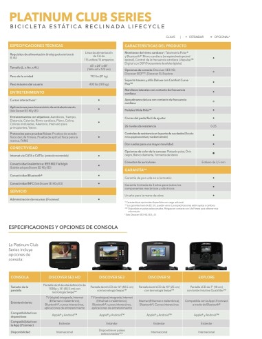 Bicicleta reclinada Life Fitness...