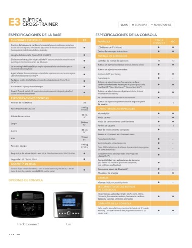 Eliptica Life Fitness E3 TRACK Connect